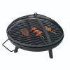 Furnace round utility grill fire pit heating stove simple cauldron outdoor bonfire yard