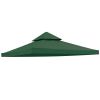 10'x10' Gazebo Canopy Top Replacement 1 Tier Patio Pavilion Cover UV30 Sunshade