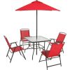 6-Piece Outdoor Patio Dining Set