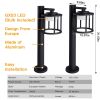 Outdoor Pathway LED Lights IP44 Waterproof Garden Lantern Modern Landscape Lighting