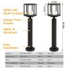 Outdoor Pathway LED Lights Lantern 23.6 IN IP44 Waterproof Garden Modern Landscape Lighting