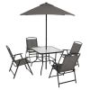 6-Piece Outdoor Patio Dining Set